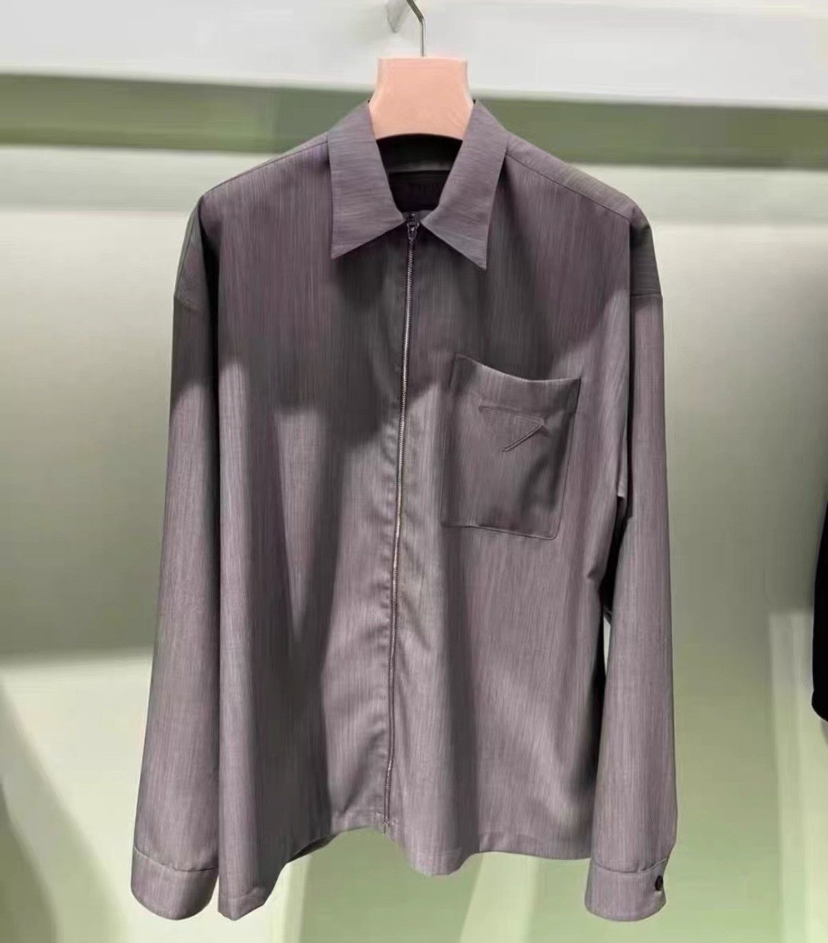 Prada Prada Wool Gray Light Jacket L Men Size US L / EU 52-54 / 3 - 8 Thumbnail