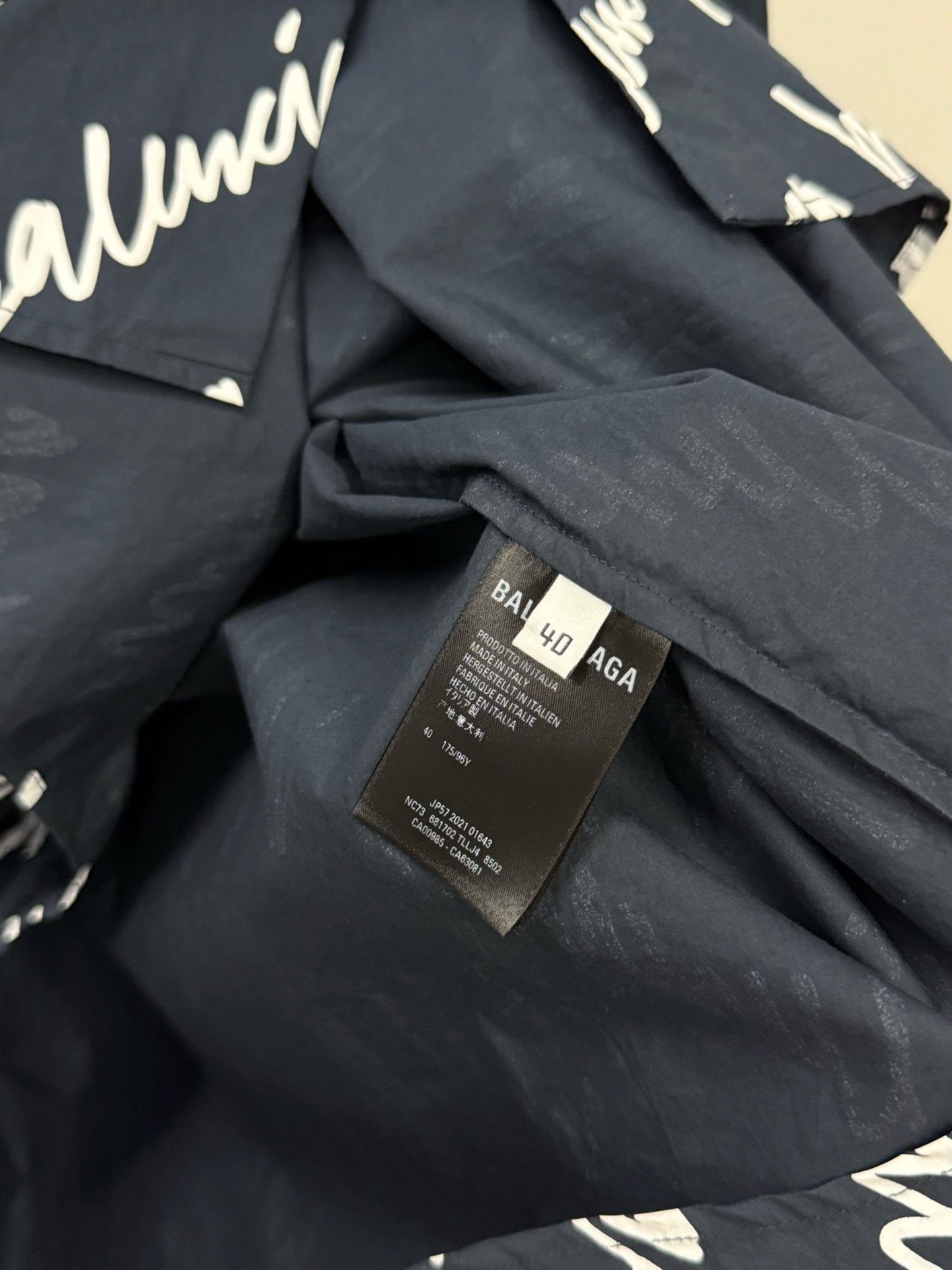 Balenciaga Balenciaga Shirt 40 Men Size US M / EU 48-50 / 2 - 4 Thumbnail