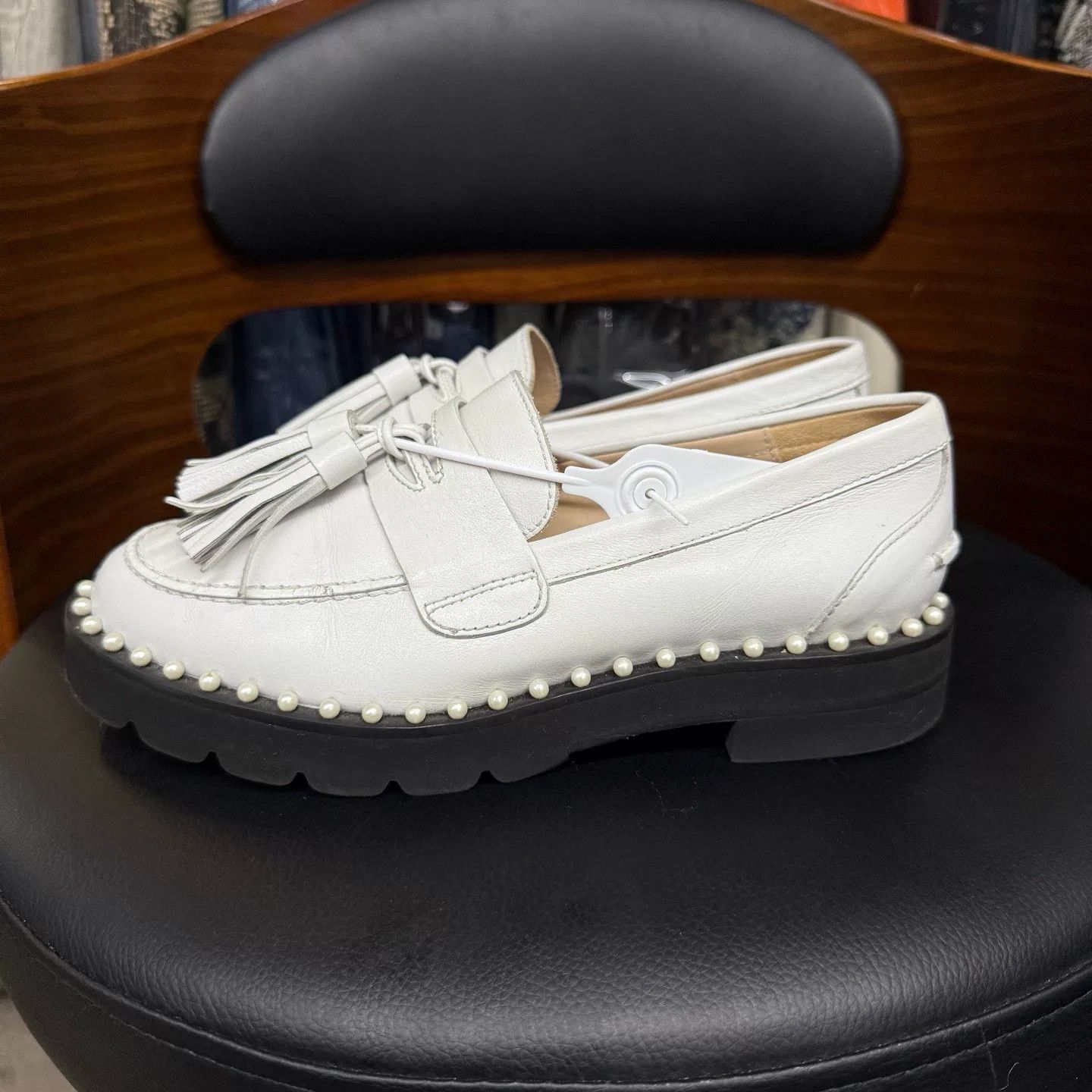 Other White Lowtop Sneakers 34 Women Size US 4 / IT 34 - 6 Thumbnail