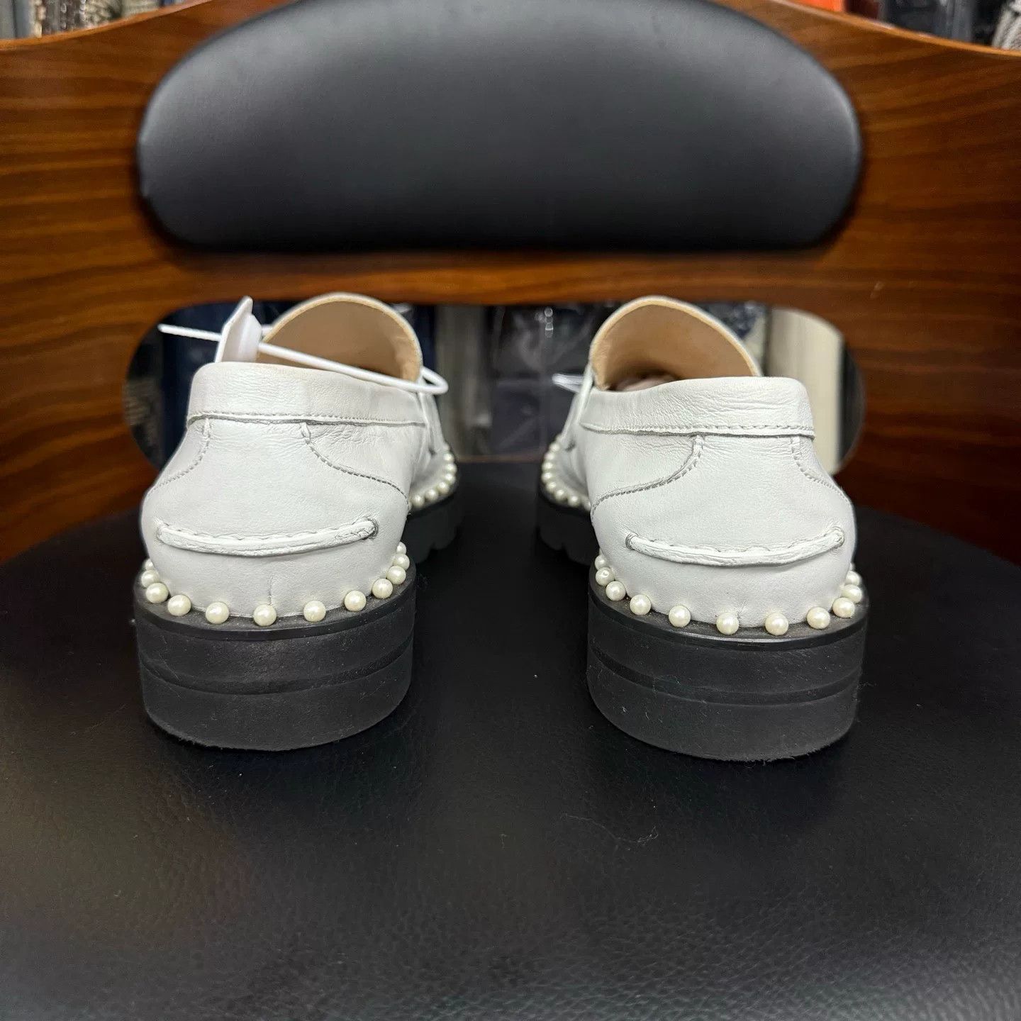 Other White Lowtop Sneakers 34 Women Size US 4 / IT 34 - 3 Thumbnail