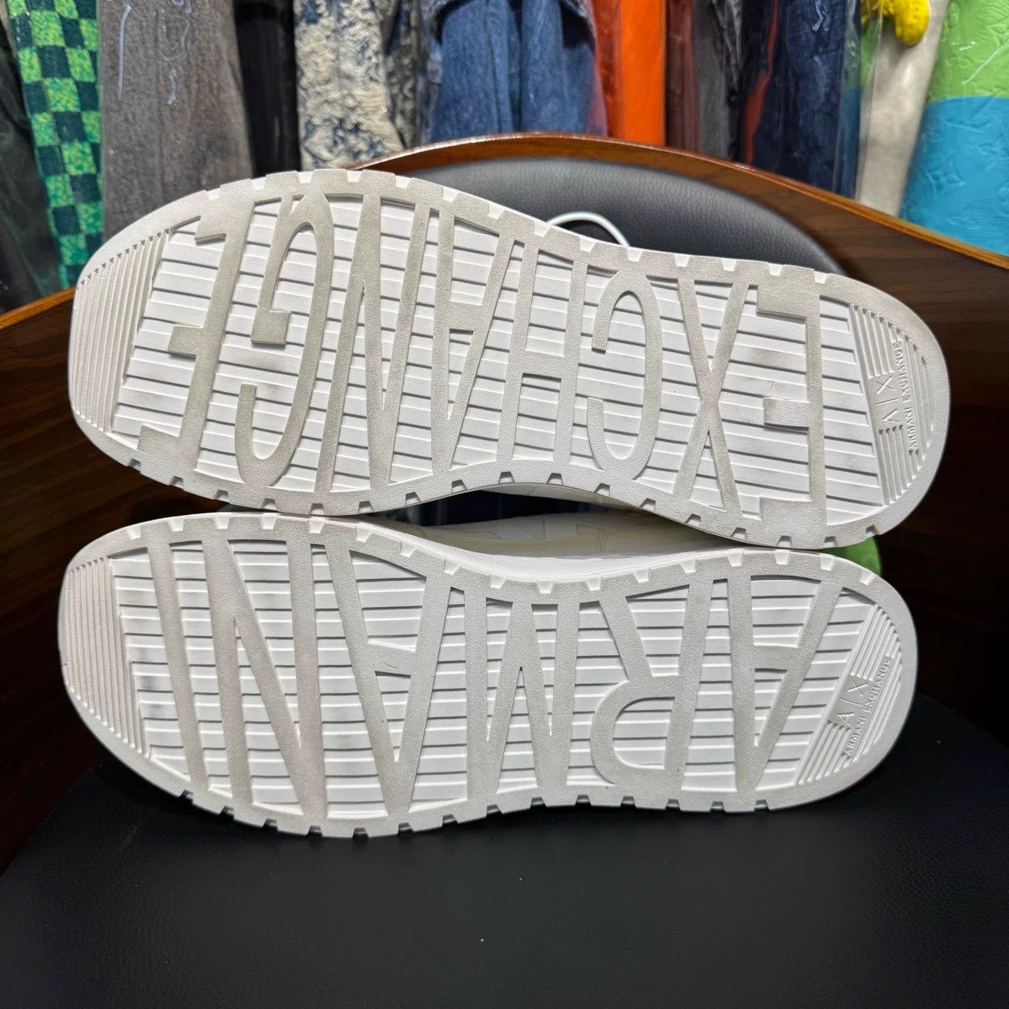 Armani Armani White Lowtop Sneakers 44 Men Size US 10.5 / EU 43-44 - 8 Thumbnail