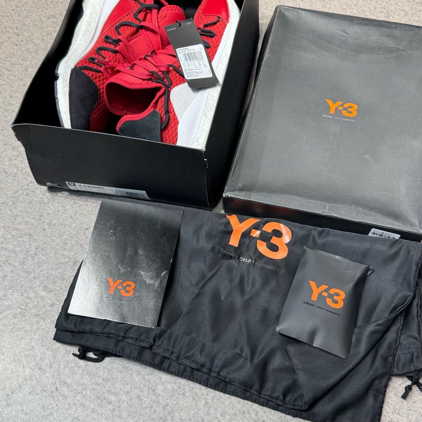 Y-3 Y-3 Black Lowtop Sneakers 44 Men Size US 10.5 / EU 43-44 - 8 Thumbnail