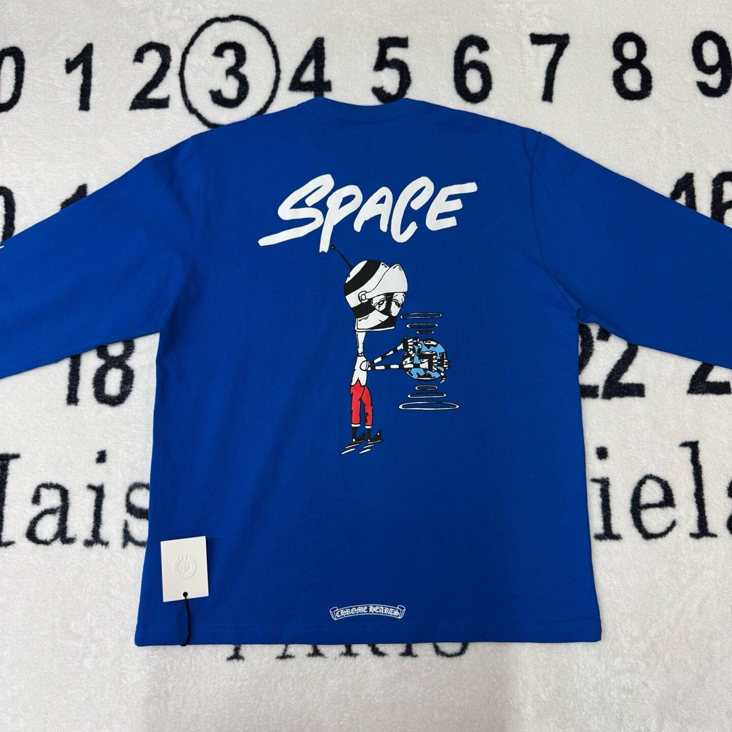 Chrome Hearts Chrome Hearts Collab Blue T-Shirt XL Men Size US XL / EU 56 / 4 - 3 Thumbnail
