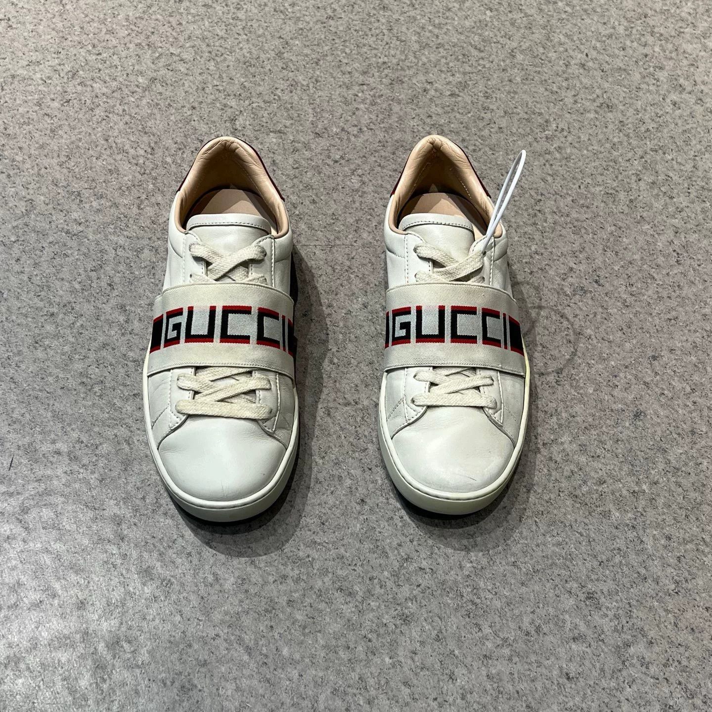Gucci Gucci Red Lowtop Sneakers 35 Women Size US 5 / IT 35 - 5 Thumbnail