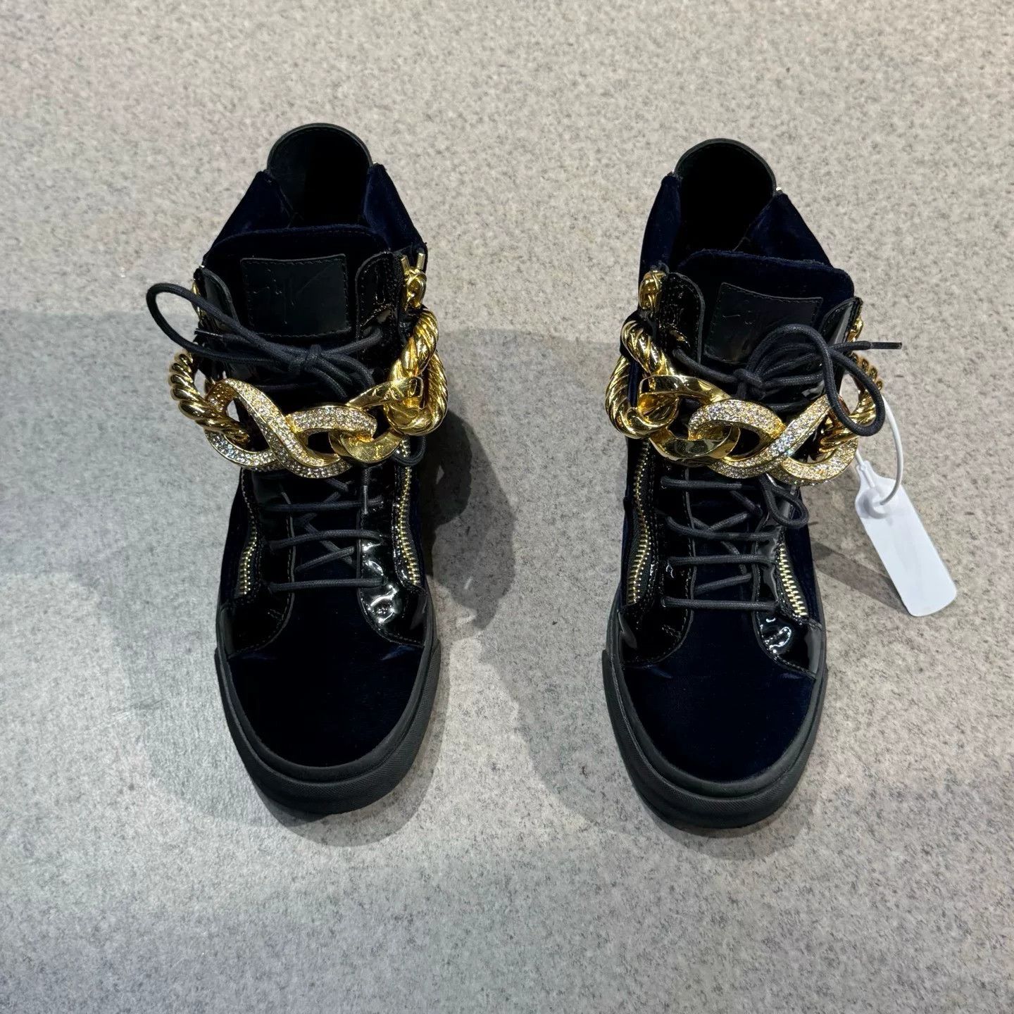 Giuseppe Zanotti Giuseppe Zanotti Casual Blue Hitop Sneakers 40 Men Size US 7.5 / EU 40-41 - 7 Thumbnail