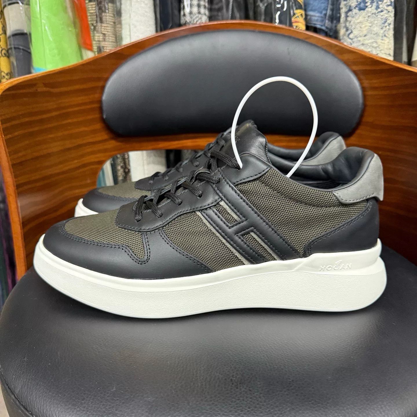 Hogan Hogan Retro Gray Lowtop Sneakers 41 Men Size US 8.5 / EU 41-42 - 6 Thumbnail