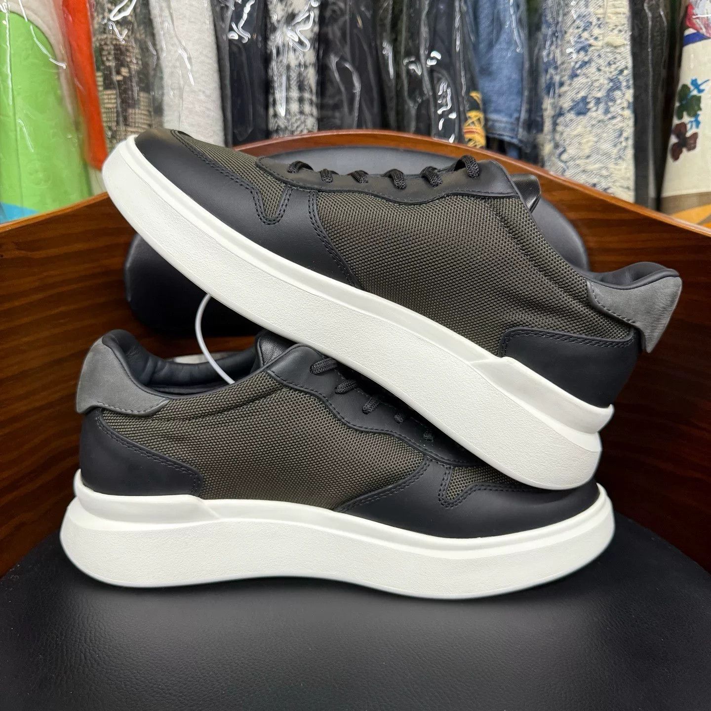 Hogan Hogan Retro Gray Lowtop Sneakers 41 Men Size US 8.5 / EU 41-42 - 7 Thumbnail