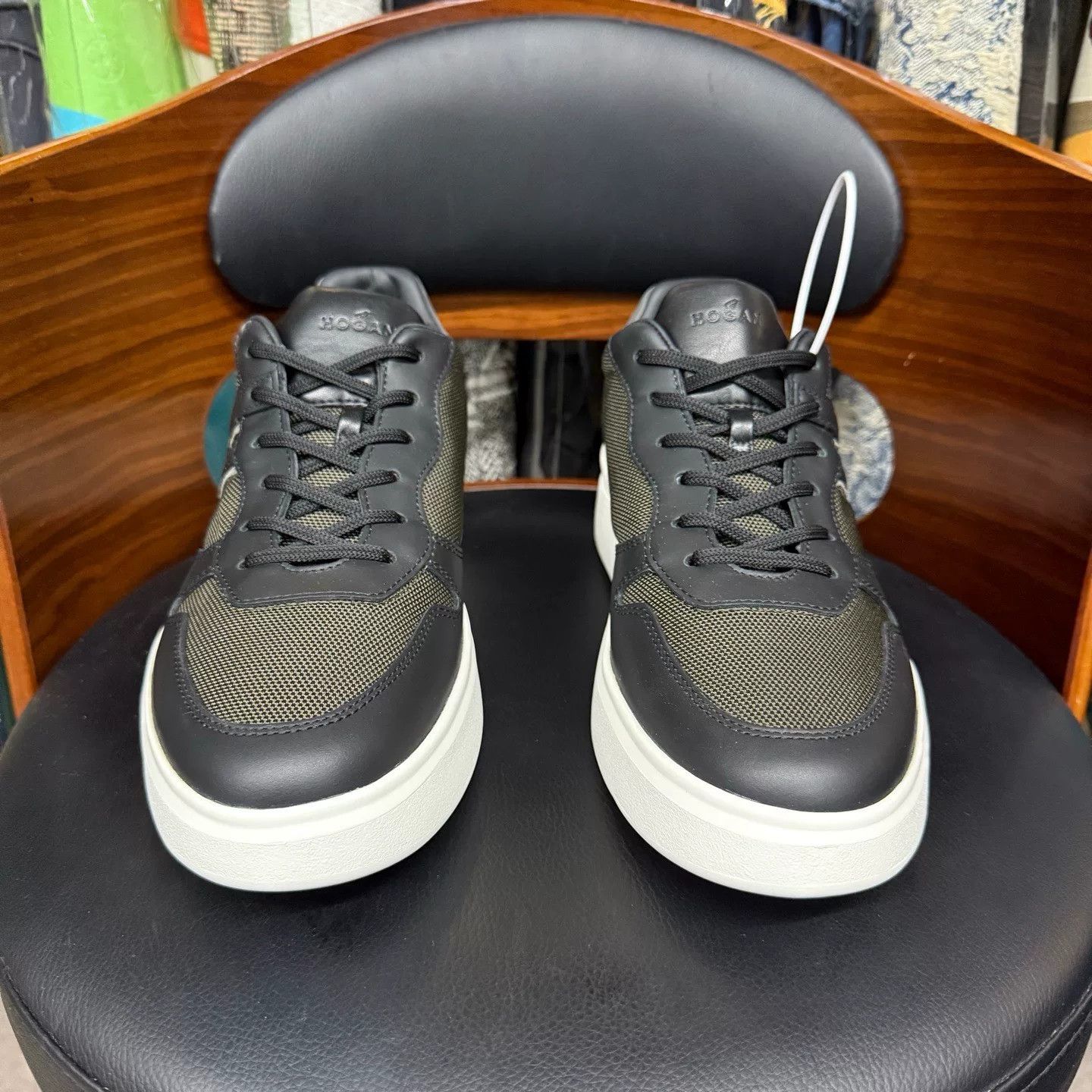 Hogan Hogan Retro Gray Lowtop Sneakers 41 Men Size US 8.5 / EU 41-42 - 2 Thumbnail