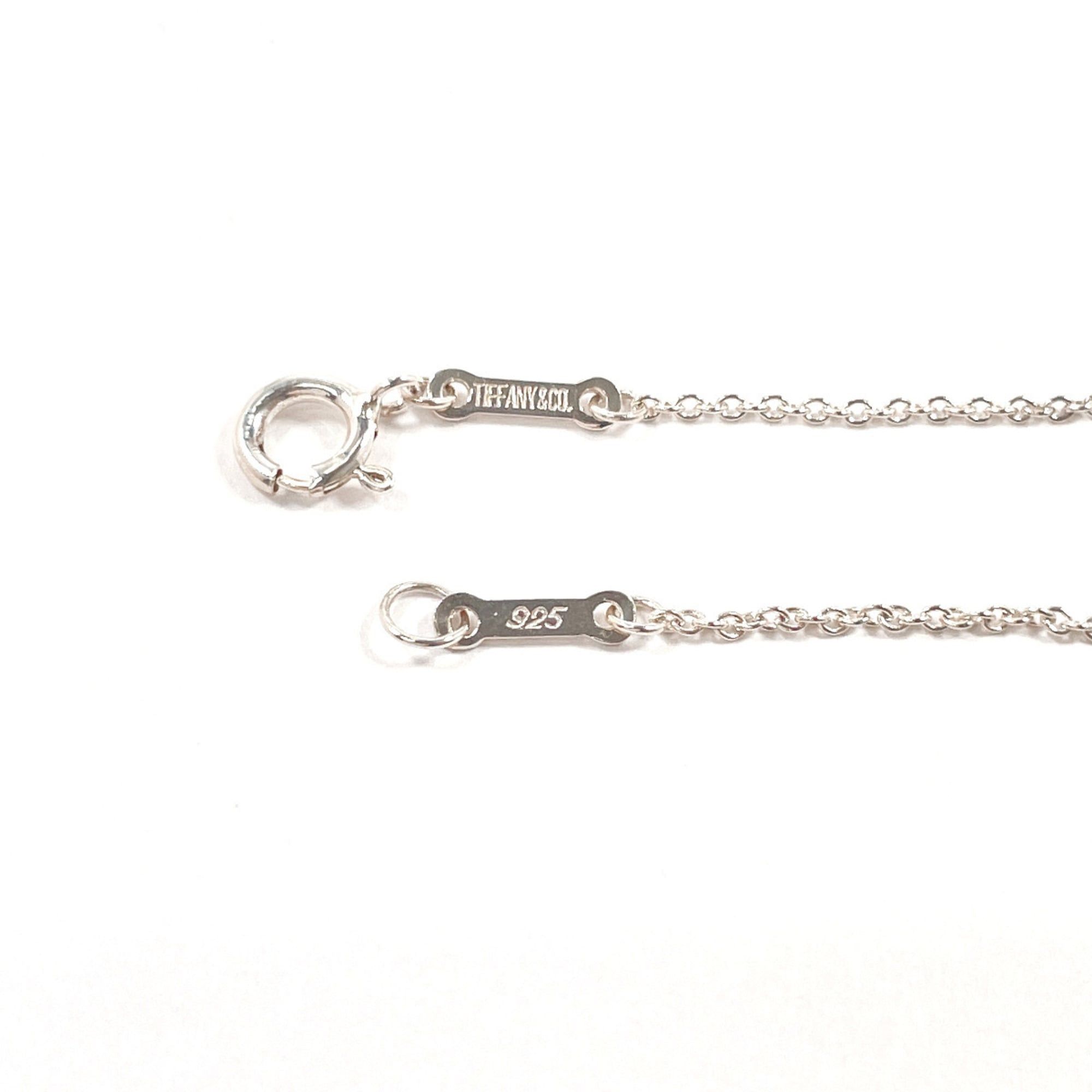 Tiffany & Co. TIFFANY&Co. Tiffany Open Heart Elsa Peretti Necklace, Sterling Silver 925, Women's Size ONE SIZE - 5 Thumbnail