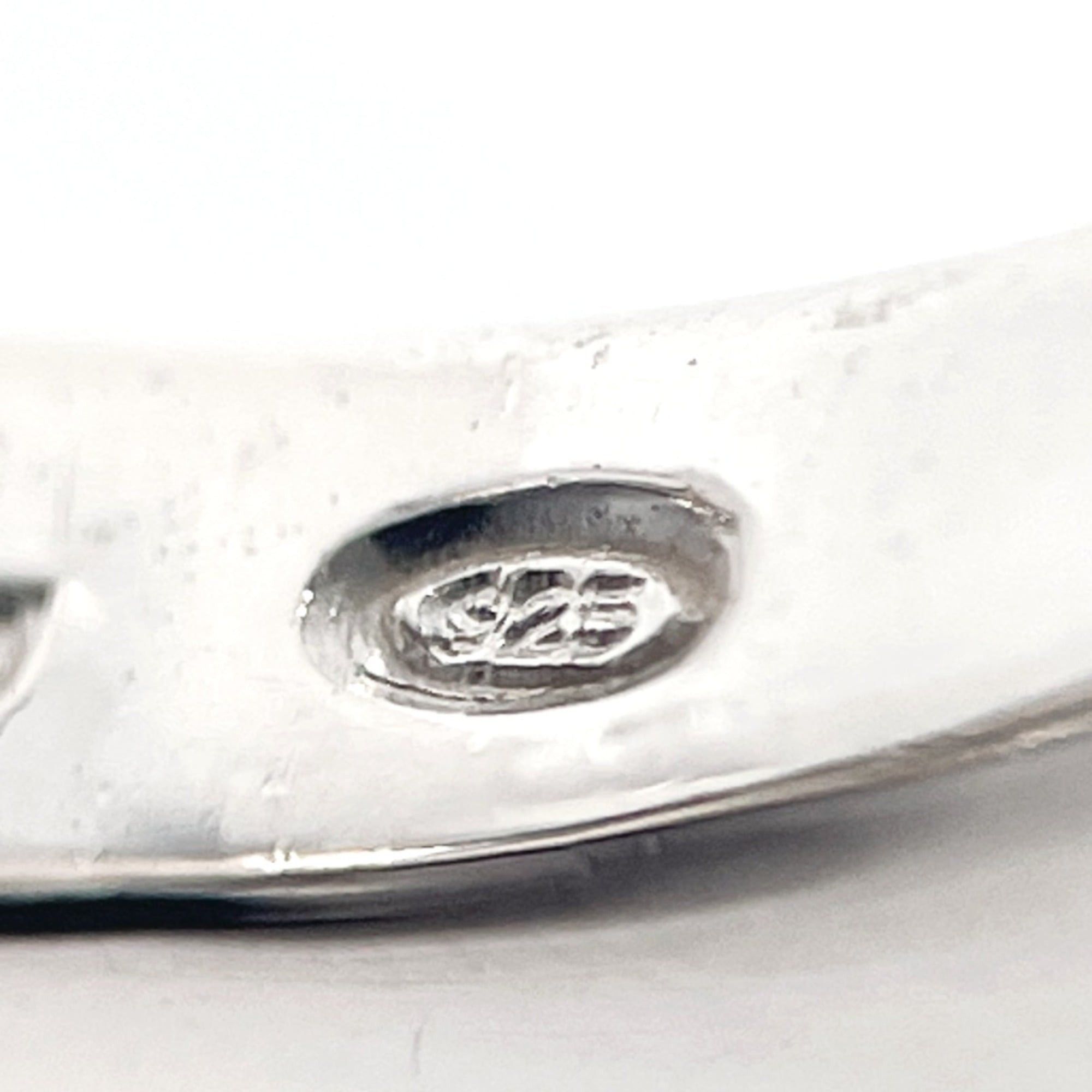Gucci GUCCI Teardrop Ring, Sterling Silver 925, Size 15.5cm, Unisex Size ONE SIZE - 4 Thumbnail