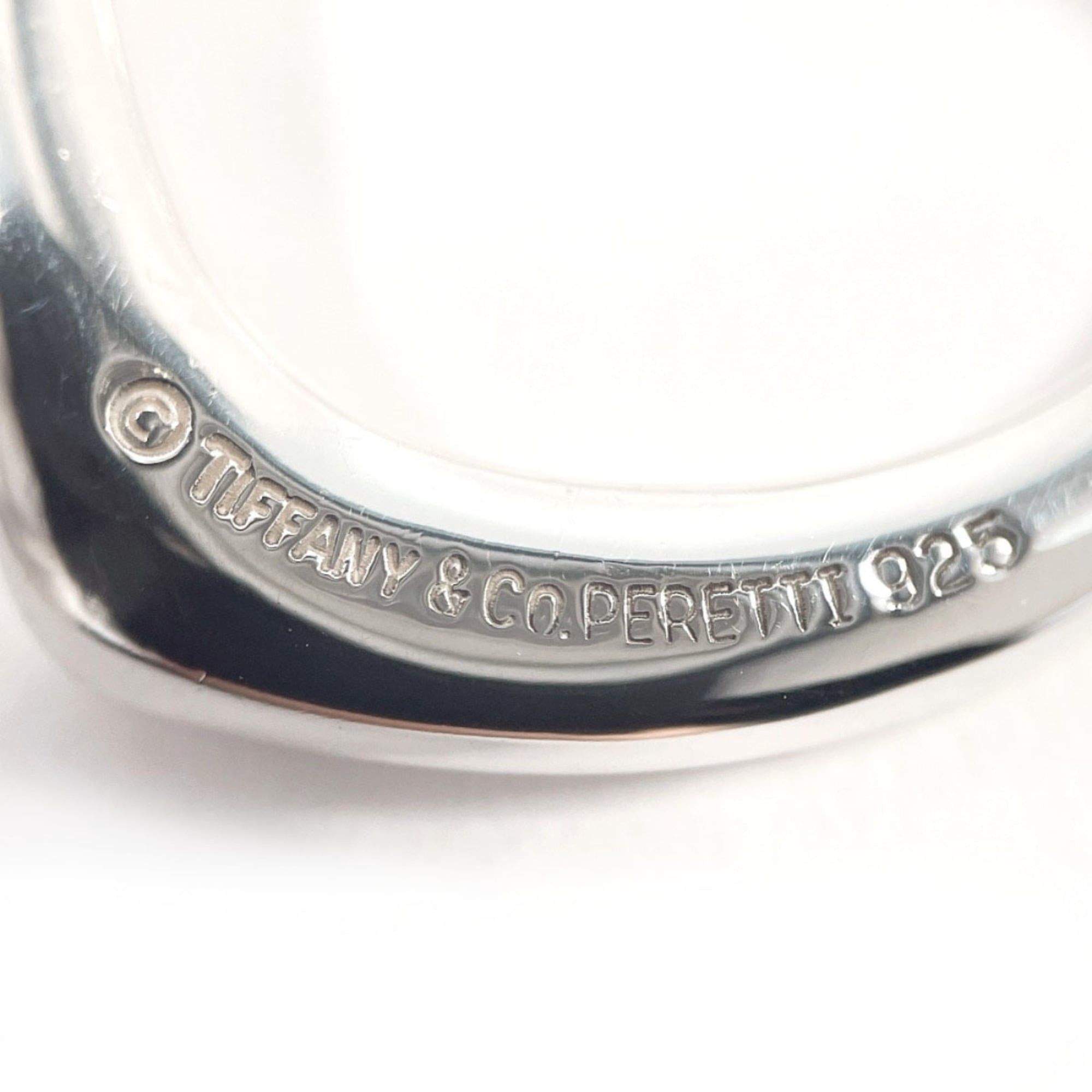 Tiffany & Co. TIFFANY&Co. Tiffany Open Heart Elsa Peretti Pendant Top, Sterling Silver 925, Silver, Women's Size ONE SIZE - 3 Thumbnail