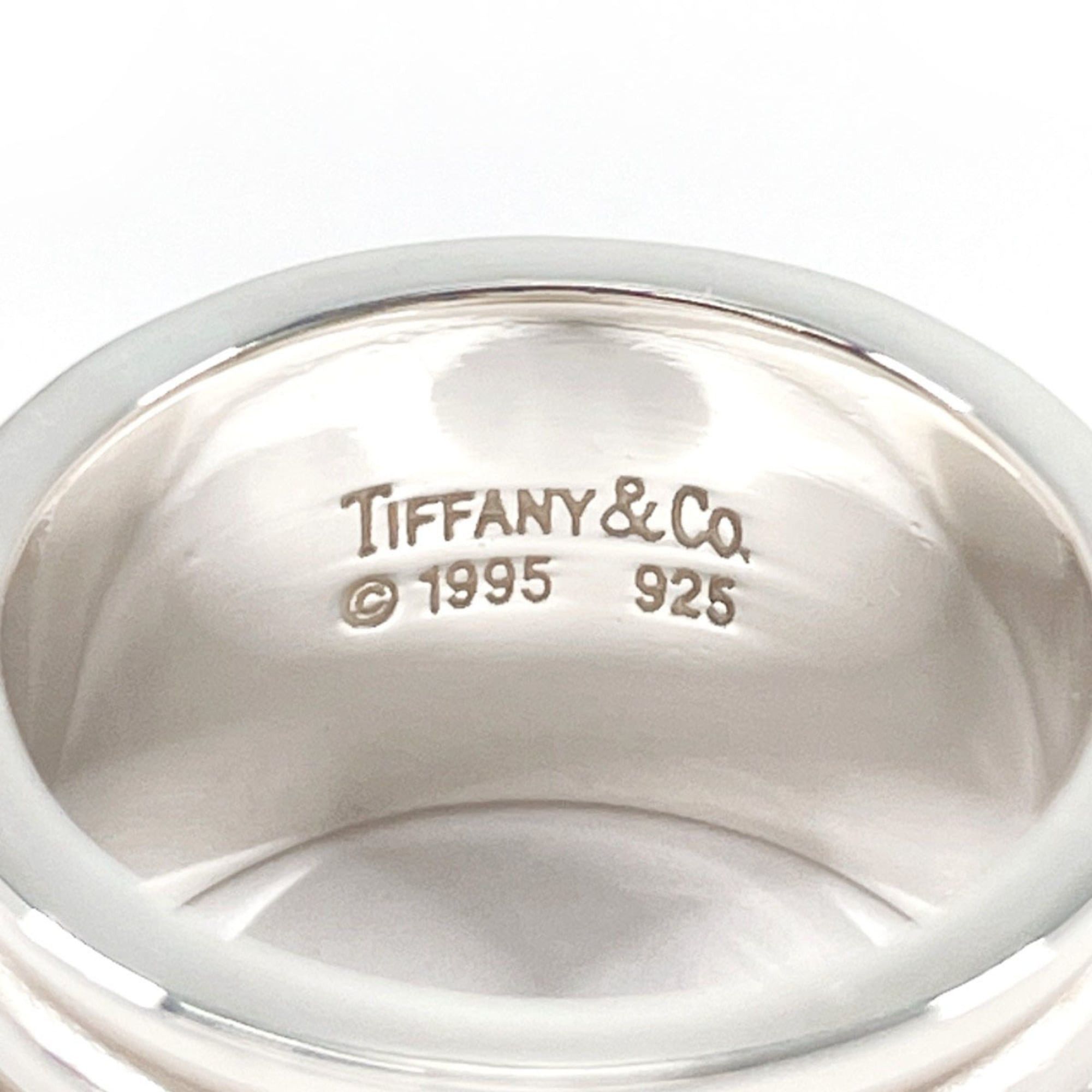 Tiffany & Co. TIFFANY&Co. Tiffany Atlas Ring, Sterling Silver 925, 11.5cm, Unisex Size ONE SIZE - 3 Thumbnail