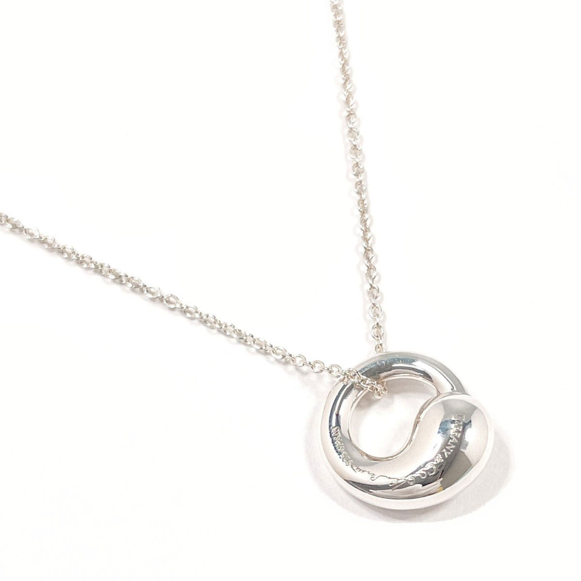 Tiffany & Co. TIFFANY&Co. Tiffany Eternal Circle Elsa Peretti Necklace, Sterling Silver 925, Women's Size ONE SIZE - 2 Thumbnail