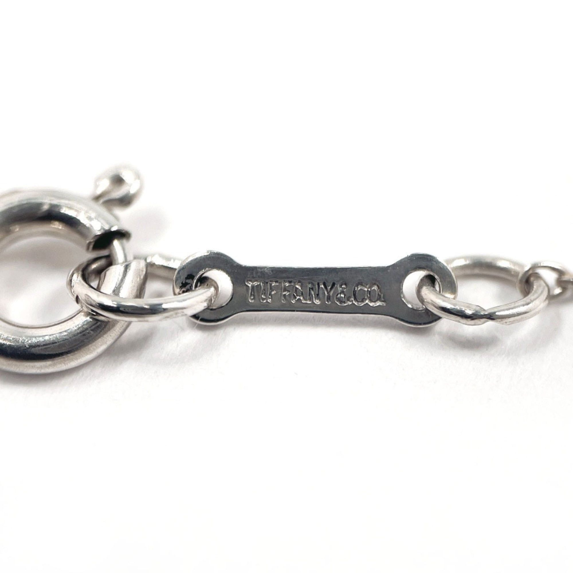 Tiffany & Co. TIFFANY&Co. Tiffany Bean Elsa Peretti Necklace, Sterling Silver 925, Silver, Women's Size ONE SIZE - 5 Thumbnail
