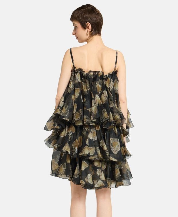 Dolce & Gabbana Silk-blend dress Size S / US 4 / IT 40 - 2 Thumbnail
