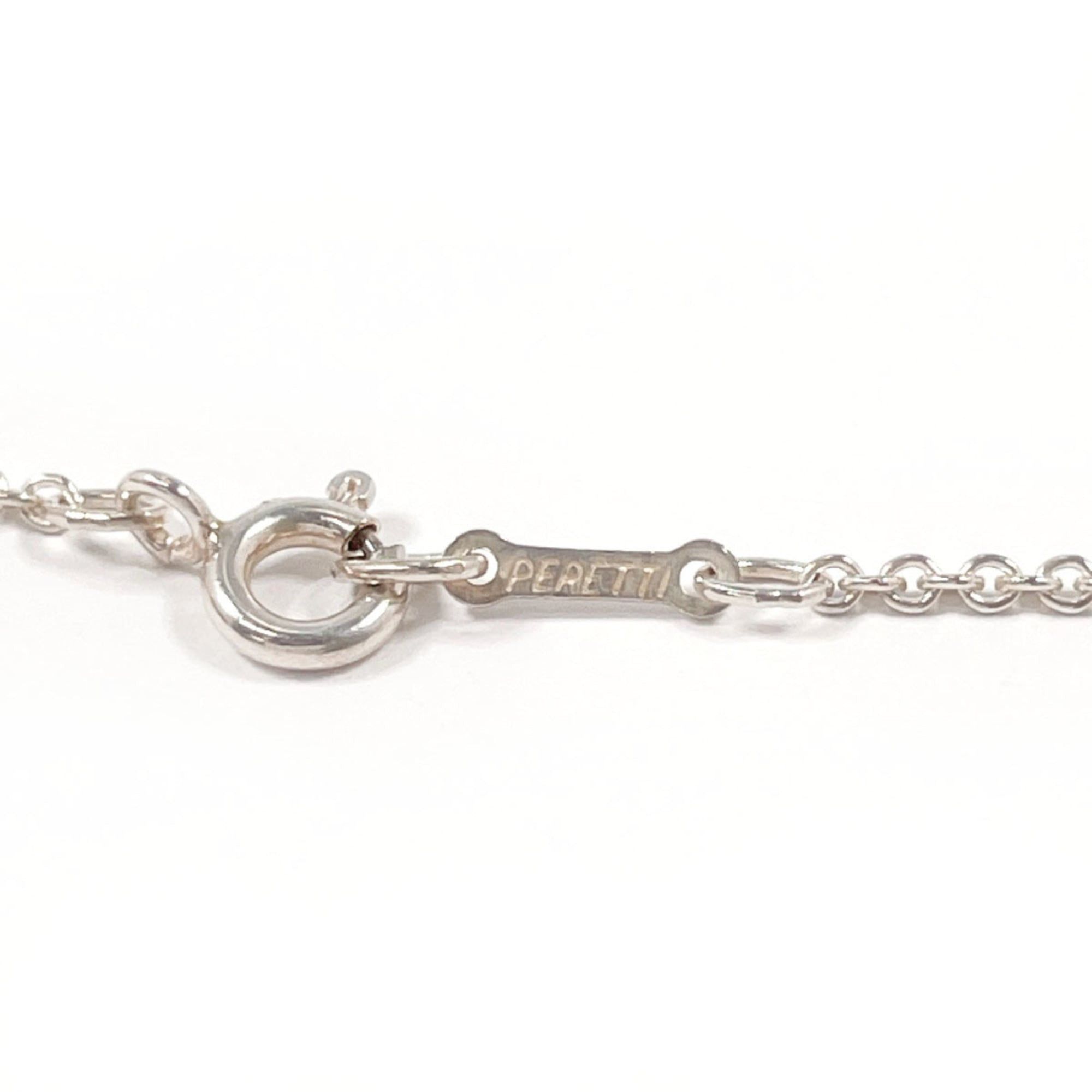 Tiffany & Co. TIFFANY&Co. Tiffany Open Heart Elsa Peretti Necklace, Sterling Silver 925, Women's Size ONE SIZE - 6 Thumbnail