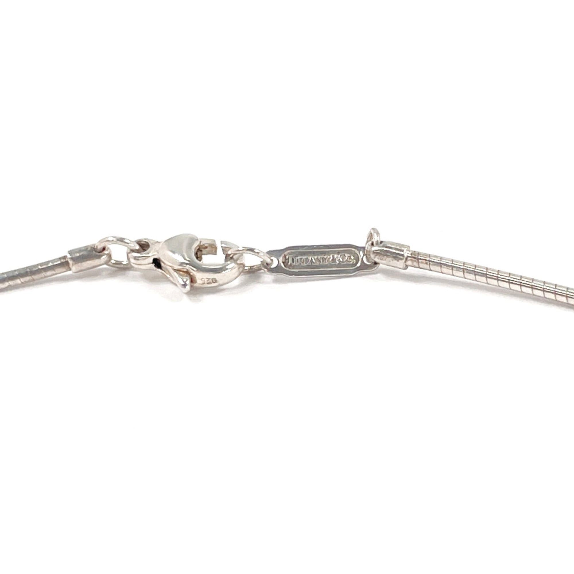 Tiffany & Co. TIFFANY&Co. Tiffany Pierced Heart Necklace, Sterling Silver 925, Silver, Women's Size ONE SIZE - 5 Thumbnail