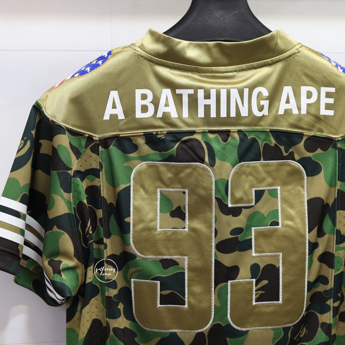 Bape adidas hot sale football jersey