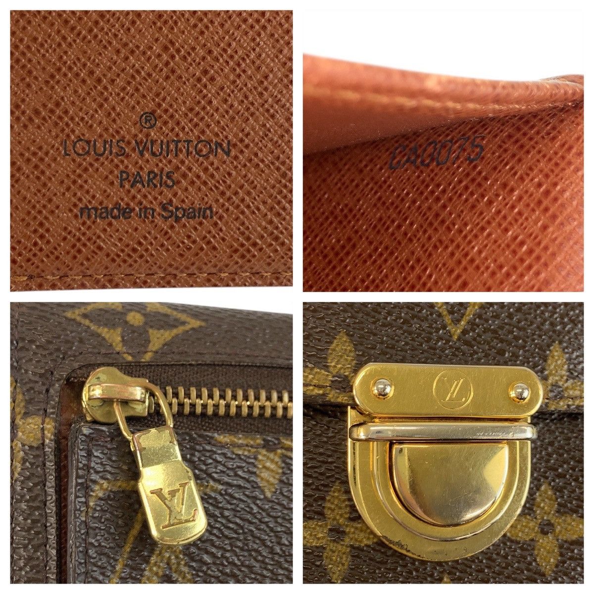 Louis Vuitton Louis Vuitton Louis Vuitton Portefeuille Koala Monogram Wallet Textile Short Wallet M58013 DUTY FREE for USA Size ONE SIZE - 3 Thumbnail