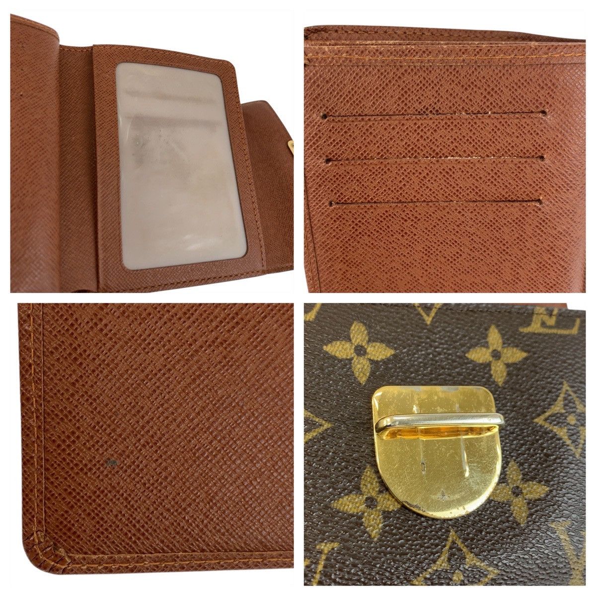 Louis Vuitton Louis Vuitton Louis Vuitton Portefeuille Koala Monogram Wallet Textile Short Wallet M58013 DUTY FREE for USA Size ONE SIZE - 6 Thumbnail