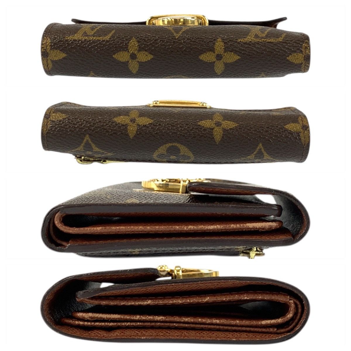 Louis Vuitton Louis Vuitton Louis Vuitton Portefeuille Koala Monogram Wallet Textile Short Wallet M58013 DUTY FREE for USA Size ONE SIZE - 10 Thumbnail