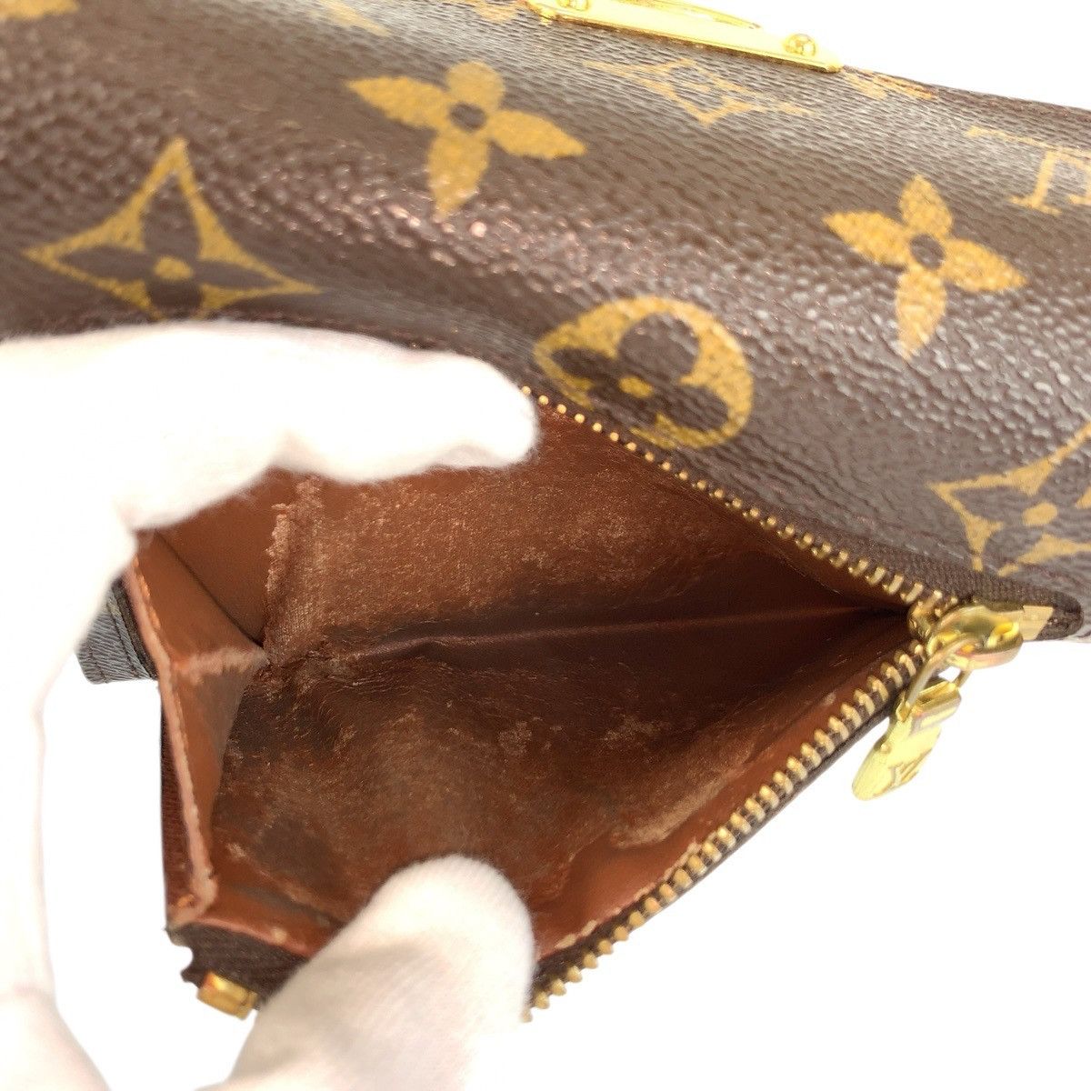 Louis Vuitton Louis Vuitton Louis Vuitton Portefeuille Koala Monogram Wallet Textile Short Wallet M58013 DUTY FREE for USA Size ONE SIZE - 7 Thumbnail