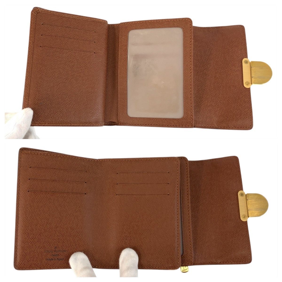Louis Vuitton Louis Vuitton Louis Vuitton Portefeuille Koala Monogram Wallet Textile Short Wallet M58013 DUTY FREE for USA Size ONE SIZE - 9 Thumbnail