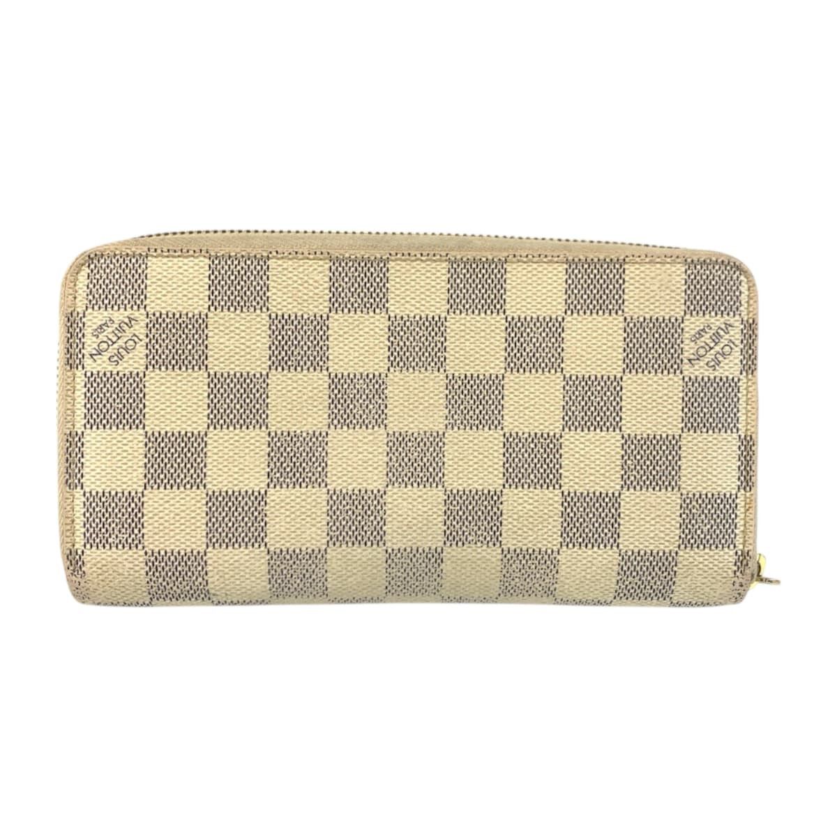 Louis Vuitton Louis Vuitton Louis Vuitton Zippy Wallet Damier Azur Long Wallet Textile Long Wallet N60019 DUTY FREE for USA Size ONE SIZE - 2 Thumbnail