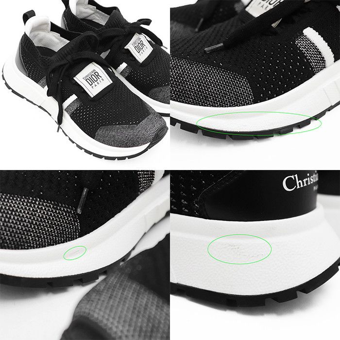 Dior Dior Christian Dior Run n Dior Technical Knit Mesh Sneakers Plastic / Synthetic Shoes DUTY FREE for USA Size ONE SIZE - 9 Thumbnail