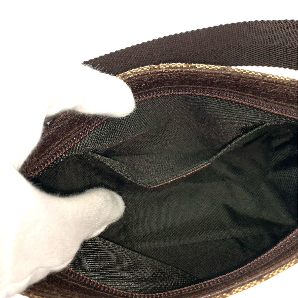 Gucci Gucci Gucci GG Canvas Handbag Textile Handbag 106644 DUTY FREE for USA Size ONE SIZE - 9 Thumbnail