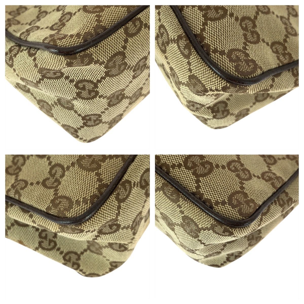 Gucci Gucci Gucci GG Canvas Handbag Textile Handbag 106644 DUTY FREE for USA Size ONE SIZE - 3 Thumbnail