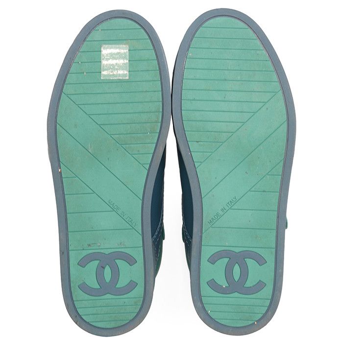 Chanel Chanel Chanel Leather Sneakers Leather Shoes G34967 DUTY FREE for USA Size ONE SIZE - 8 Thumbnail