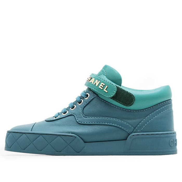 Chanel Chanel Chanel Leather Sneakers Leather Shoes G34967 DUTY FREE for USA Size ONE SIZE - 4 Thumbnail