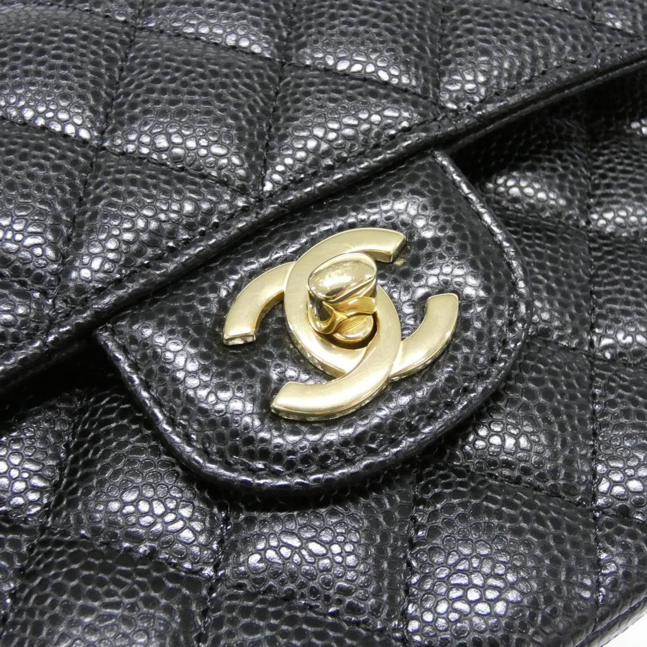 Chanel Chanel Chanel Grained Calfskin Shoulder Bag Leather Shoulder Bag 1113 DUTY FREE for USA Size ONE SIZE - 4 Thumbnail