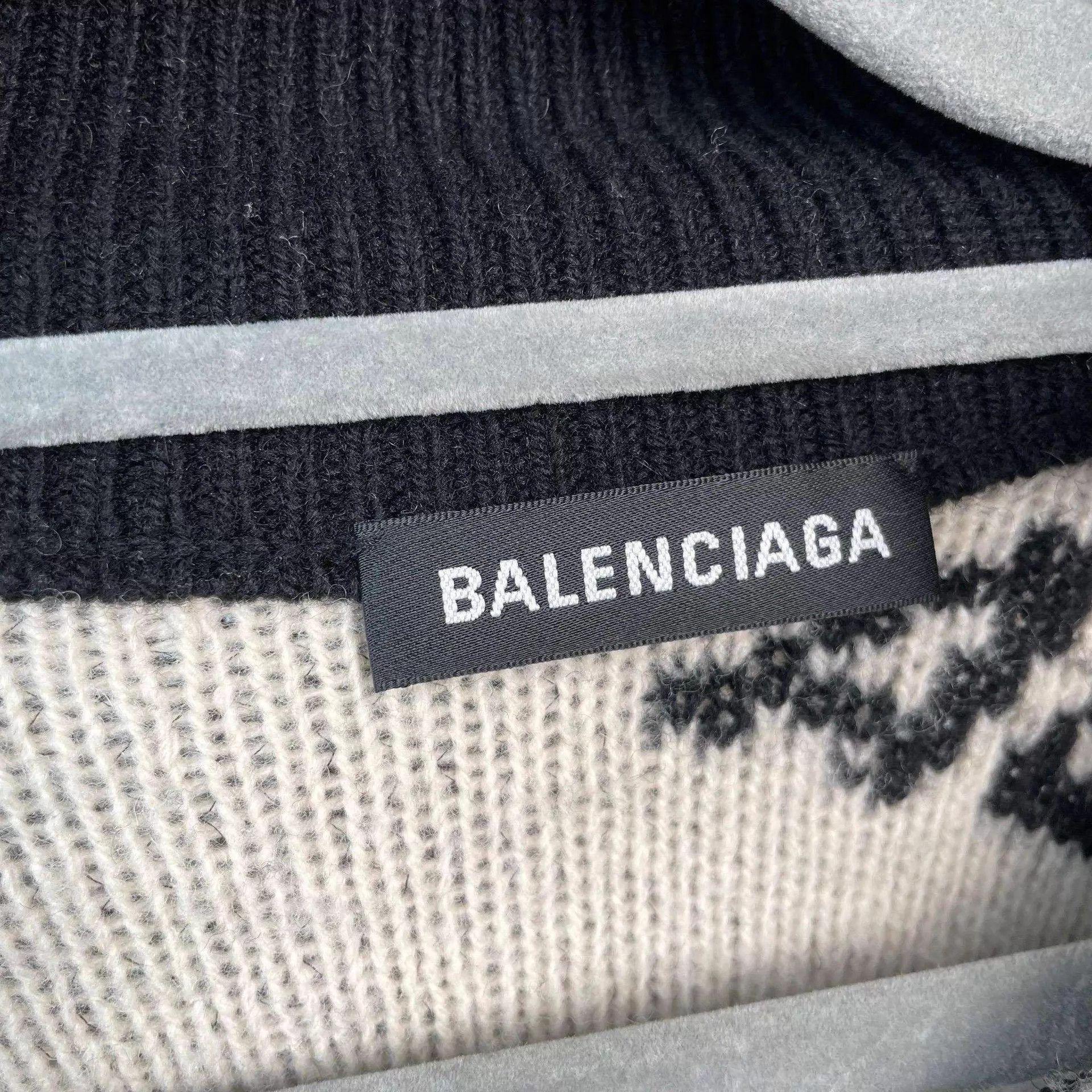 Balenciaga Black High Neck Half-Zip Sweater XS Size US XS / EU 42 / 0 - 5 Thumbnail