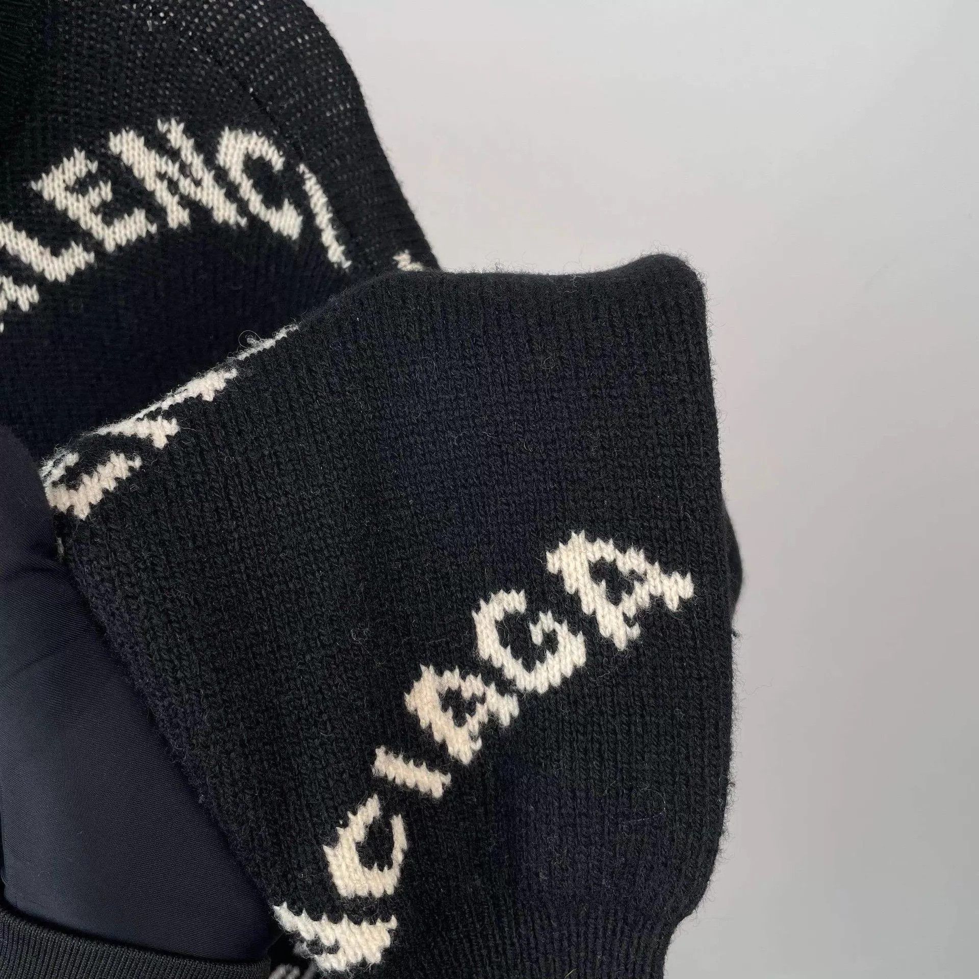 Balenciaga Black High Neck Half-Zip Sweater XS Size US XS / EU 42 / 0 - 3 Thumbnail