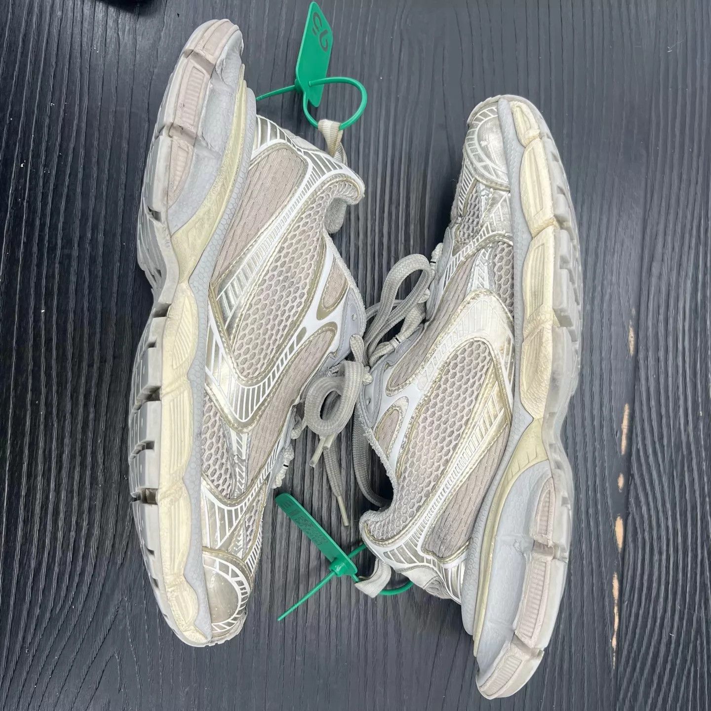 Balenciaga Multi Color Low Top Sneakers Size 8 Size US 8 / EU 41 - 4 Thumbnail