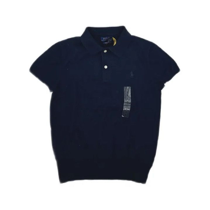 Polo Ralph Lauren Polo Ralph Lauren Solid Casual Knit Short-Sleeve Polo Size US S / EU 44-46 / 1 - 2 Thumbnail