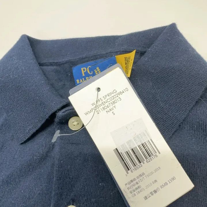 Polo Ralph Lauren Polo Ralph Lauren Solid Casual Knit Short-Sleeve Polo Size US S / EU 44-46 / 1 - 5 Thumbnail
