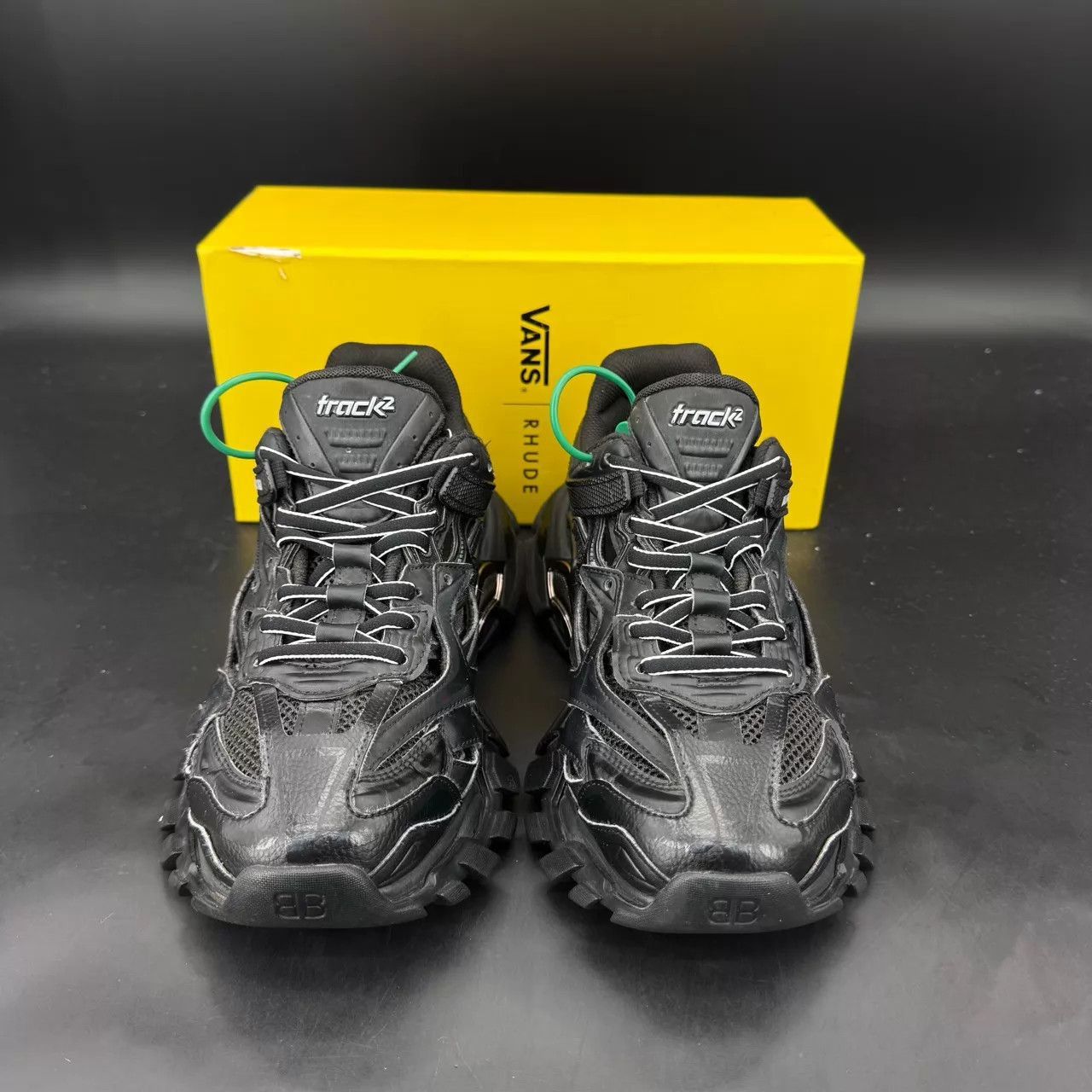 Balenciaga Black Chunky Sneakers - Size 6 Size US 6 / EU 39 - 7 Thumbnail