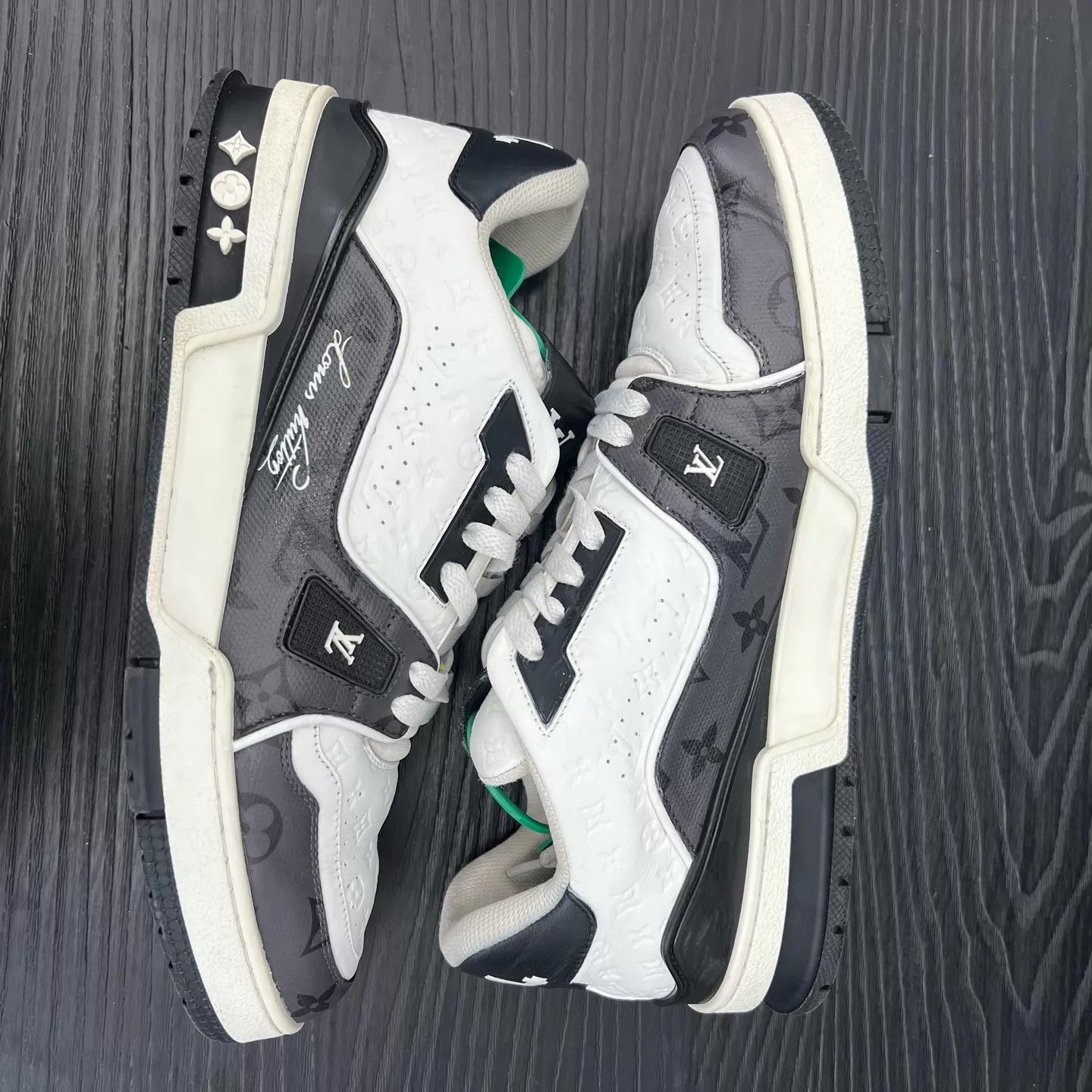 Louis Vuitton Multi Color Low Top Sneakers Size 8.5 Size US 8.5 / EU 41-42 - 3 Thumbnail