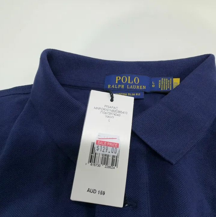 Polo Ralph Lauren Polo Ralph Lauren Men's Logo Embroidered Short-Sleeve Polo Size US L / EU 52-54 / 3 - 6 Thumbnail