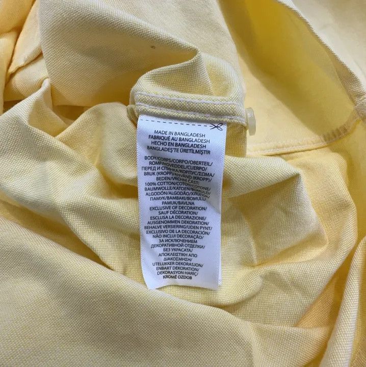 Polo Ralph Lauren Polo Ralph Lauren Men's Yellow Pony Embroidered Long Sleeve Shirt Size US M / EU 48-50 / 2 - 6 Thumbnail