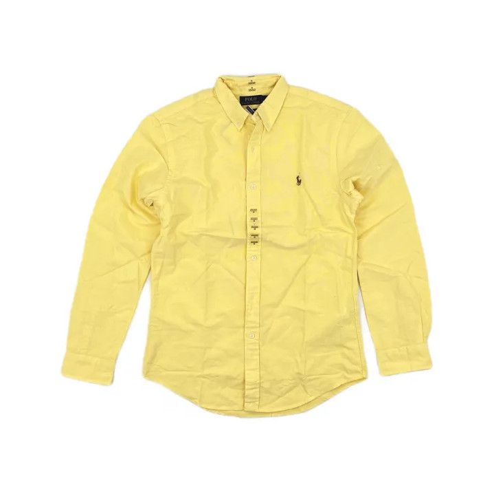 Polo Ralph Lauren Polo Ralph Lauren Men's Yellow Pony Embroidered Long Sleeve Shirt Size US M / EU 48-50 / 2 - 2 Thumbnail