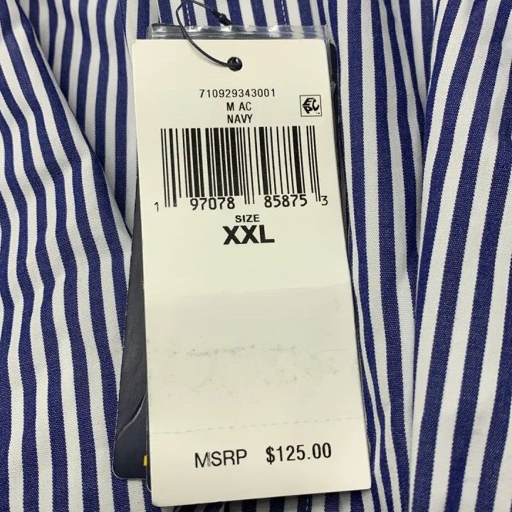 Polo Ralph Lauren Polo Ralph Lauren Men's Striped Long-Sleeve Shirt Size US XXL / EU 58 / 5 - 2 Thumbnail