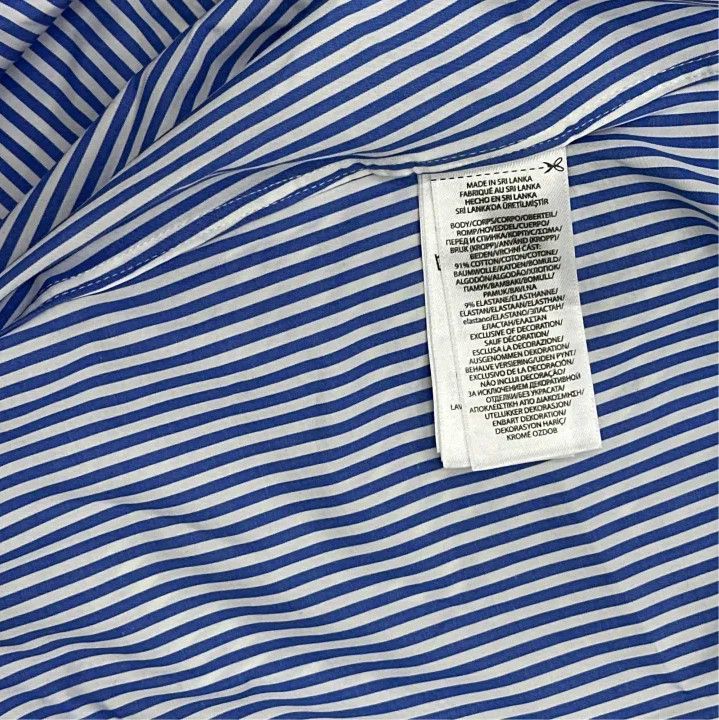 Polo Ralph Lauren Polo Ralph Lauren Logo Stripe Long-Sleeve Shirt Size US XL / EU 56 / 4 - 3 Thumbnail