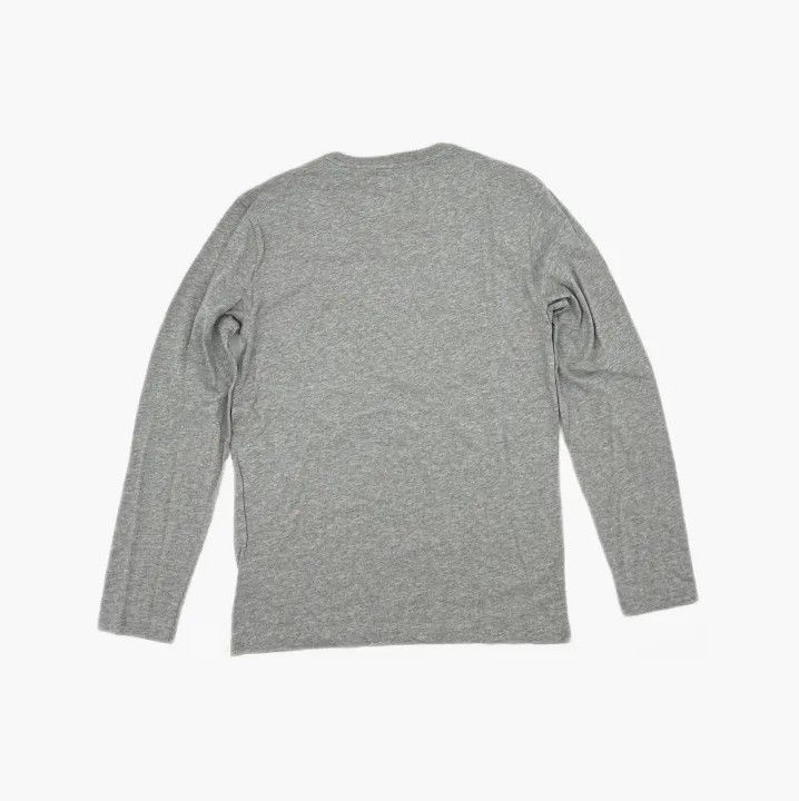 Polo Ralph Lauren Polo Ralph Lauren Gray Solid Casual Crew Neck T-shirt Size US S / EU 44-46 / 1 - 3 Thumbnail
