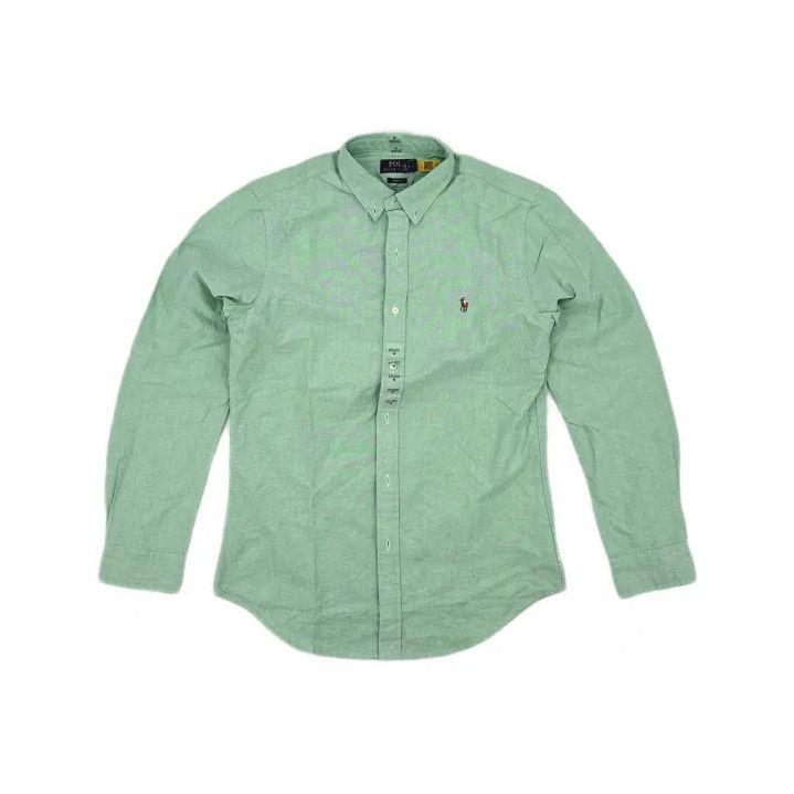 Polo Ralph Lauren Polo Ralph Lauren Logo Embroidered Long-Sleeve Button-Up Shirt Size US M / EU 48-50 / 2 - 2 Thumbnail