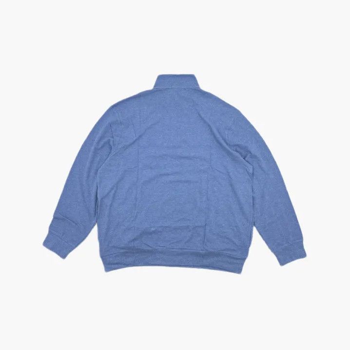 Polo Ralph Lauren Polo Ralph Lauren Solid Half-Zip Long-Sleeve T-Shirt Size US XL / EU 56 / 4 - 3 Thumbnail