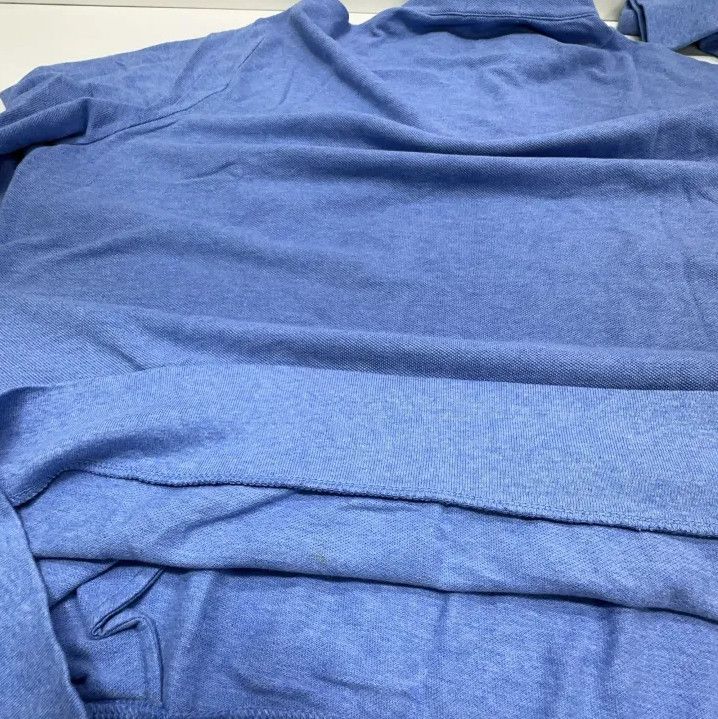 Polo Ralph Lauren Polo Ralph Lauren Solid Half-Zip Long-Sleeve T-Shirt Size US XL / EU 56 / 4 - 7 Thumbnail